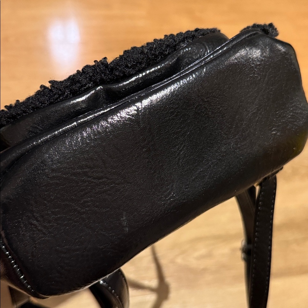GUESS Shiny Black Backpack - Picture 5 of 5